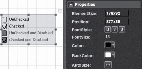 Resizing UI Controls
