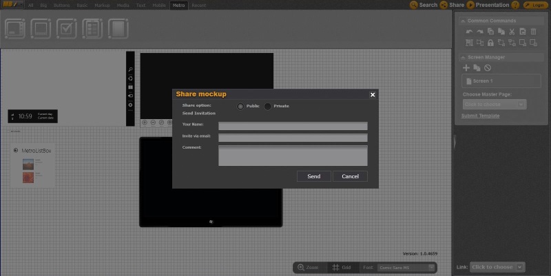 Help Share screen