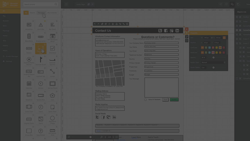 Download Mockup Builder Online Web Prototyping Wireframe Tools Software PSD Mockup Templates